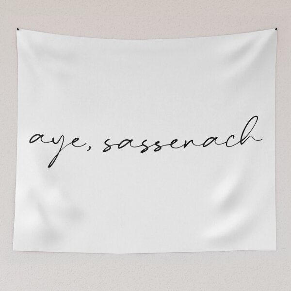 Item preview, Aye sassenach designed and sold by graphicmaniac.