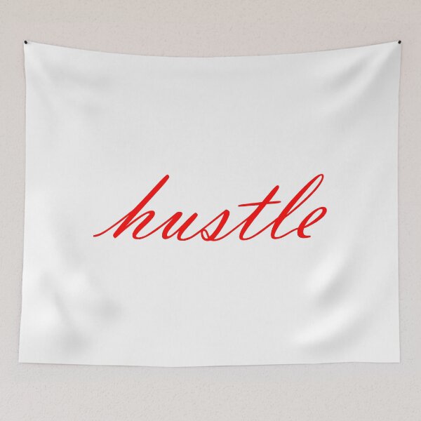 Item preview, hustle - red designed and sold by SaltyTuba.