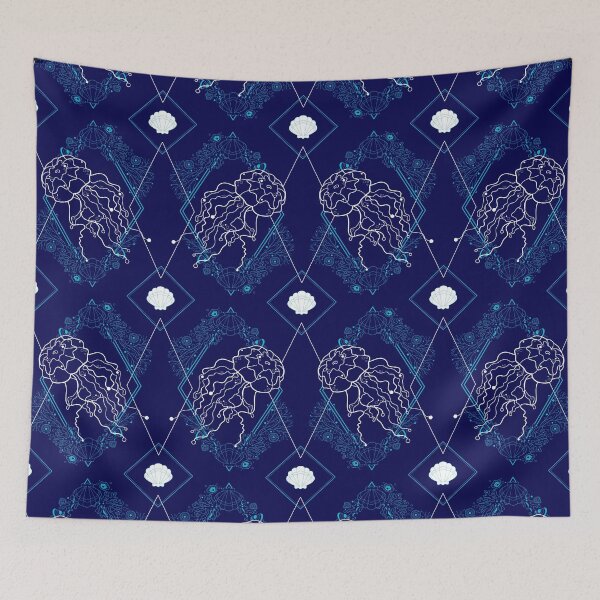 Item preview, Navy Jellyfish designed and sold by Carolina Diaz.