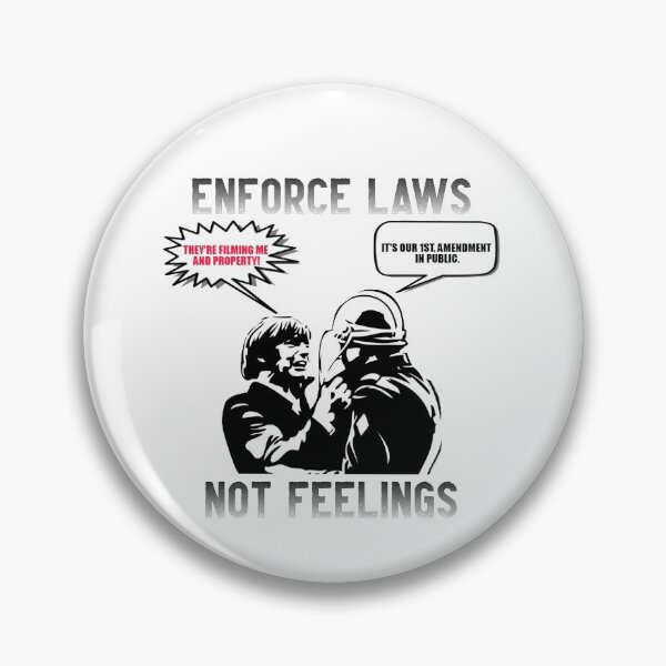 Item preview, Enforce Laws not Feelings designed and sold by ArtCollectables.