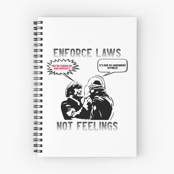Item preview, Enforce Laws not Feelings designed and sold by ArtCollectables.