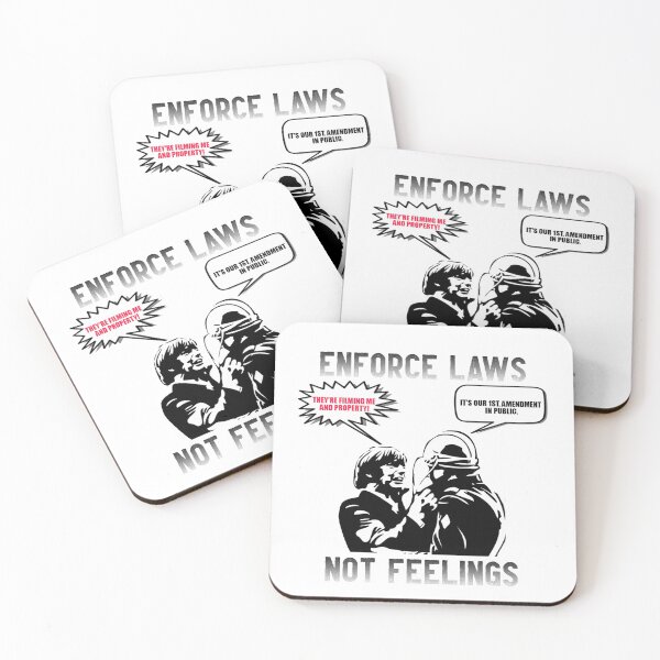 Item preview, Enforce Laws not Feelings designed and sold by ArtCollectables.