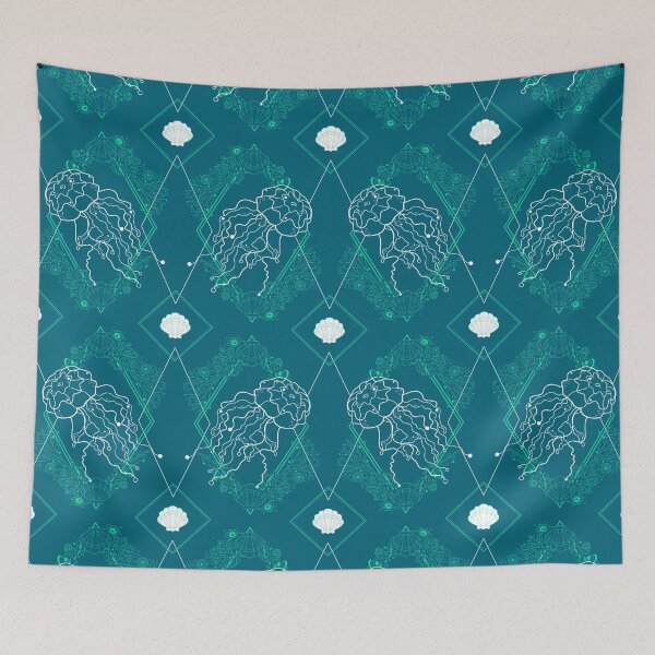 Item preview, Teal Jellyfish designed and sold by Carolina Diaz.