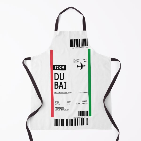 Item preview, First Class Ticket Boarding Pass Dubai designed and sold by TimelessChic.