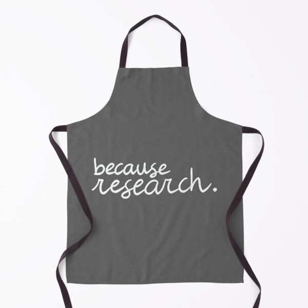 Item preview, because research. (white/gray) designed and sold by PhDoer.