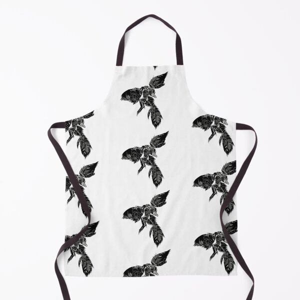 Item preview, Archaeopteryx dinosaurs Floral Black skeleton tattoo designed and sold by Mothartink.