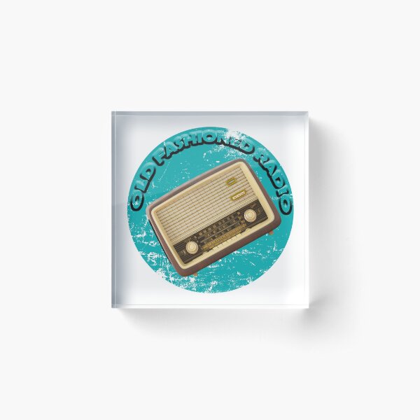 Item preview, old fashioned radio  designed and sold by BUTTER7FLY.