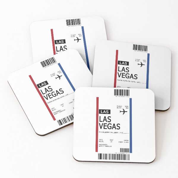 Item preview, First Class Ticket Boarding Pass Las Vegas designed and sold by TimelessChic.