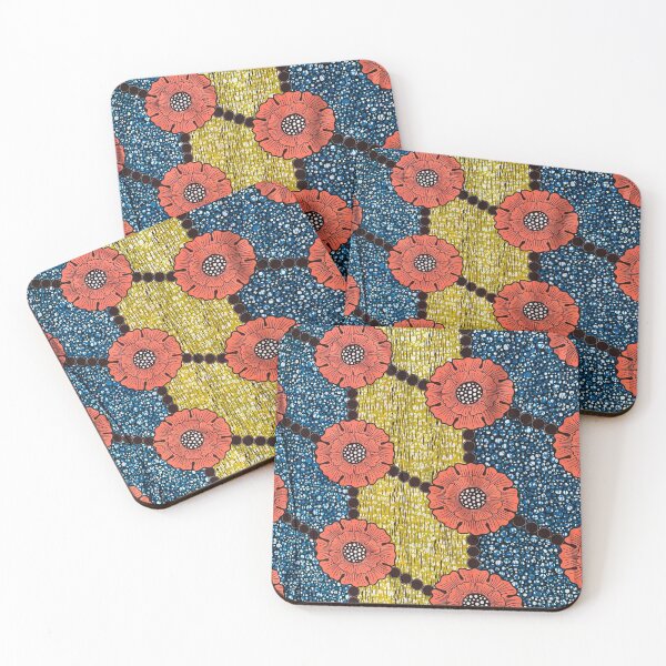 Item preview, Love Flower Africa Pattern | Printed Fabric designed and sold by AfroColors.