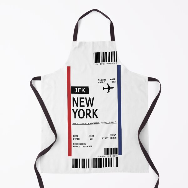 Item preview, First Class Ticket Boarding Pass New York designed and sold by TimelessChic.
