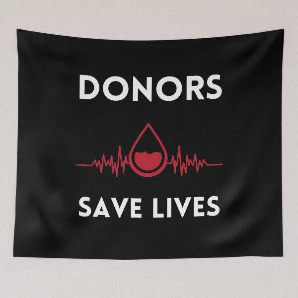 Item preview, Save Lives - Donate Heart - Lover Life - Donate Blood - Donors Save Lives - Blood Donation - Be  A Life Saver  designed and sold by hintprint.