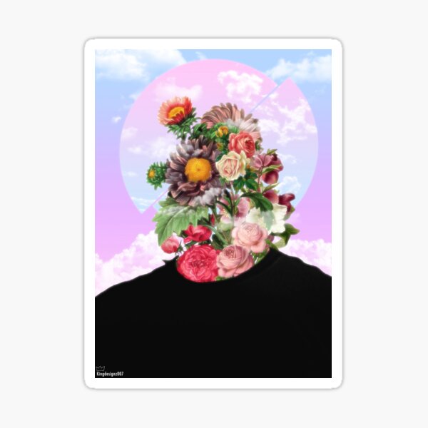 Flowerhead Sticker