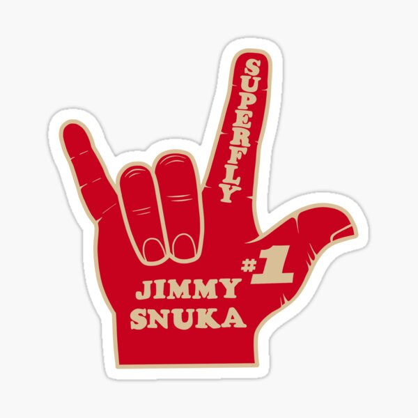 "Superfly foam finger" Sticker for Sale by PEArt Redbubble