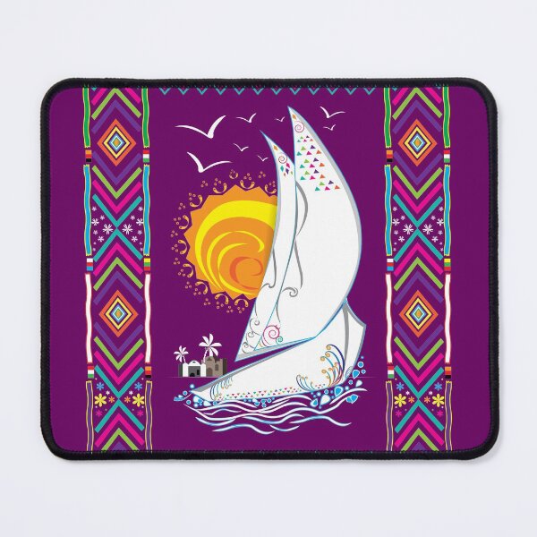 Item preview, Nubian Small Boat sail on River Nile in Summer  designed and sold by Nobiya.