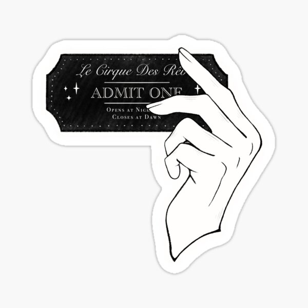 Item preview, Ticket to Le Cirque Des Reves designed and sold by GidgetDraws.