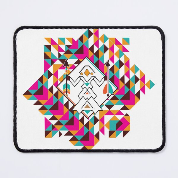 Item preview, Nubian Home Guardian Motifs on Retro Background designed and sold by Nobiya.