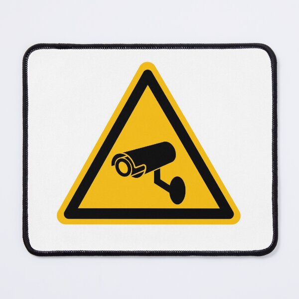 Item preview, CCTV Warning sign designed and sold by patsyrosedesign.