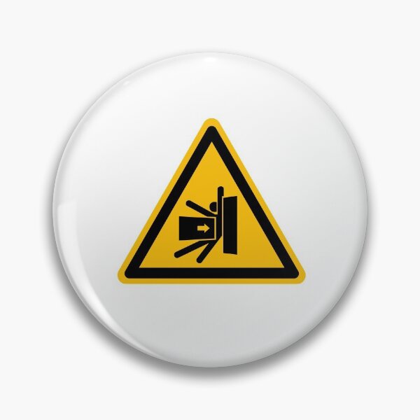 Item preview, Danger, Risk of Crushing designed and sold by patsyrosedesign.