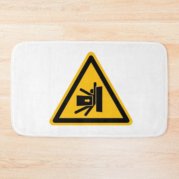 Item preview, Danger, Risk of Crushing designed and sold by patsyrosedesign.