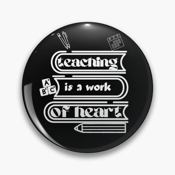 Item preview, Teaching is a work of heart shirt designed and sold by Yahbibashop.