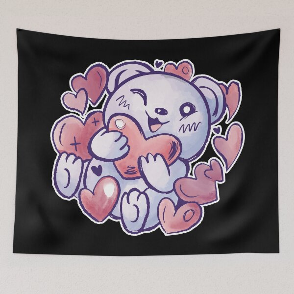 Item preview, Adorable Bear With Hearts designed and sold by infleims.