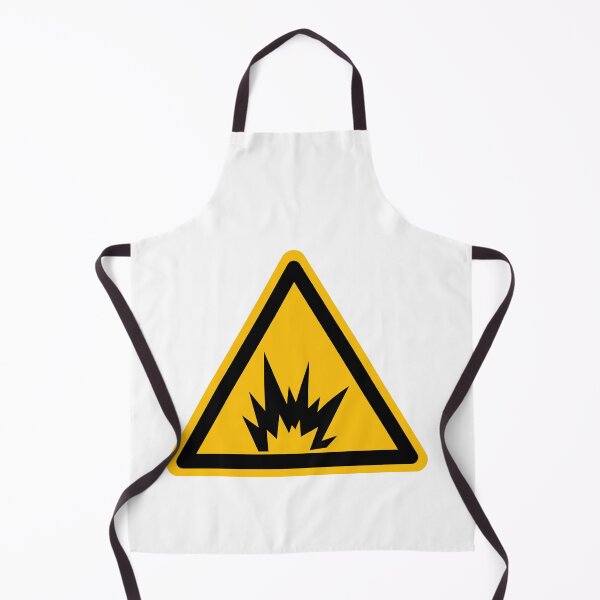 Item preview, Warning Sign Explosion designed and sold by patsyrosedesign.