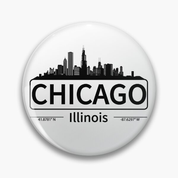 Item preview, Chicago Illinois Skyline Cityscape designed and sold by Tahuverian.