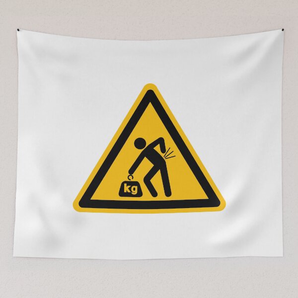 Item preview, Warning Heavy Lifting - Heavy item designed and sold by patsyrosedesign.