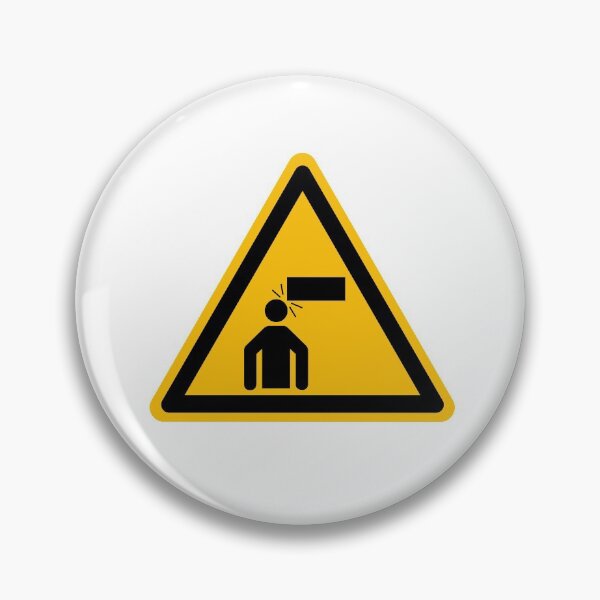 Item preview, Warning - Mind your head designed and sold by patsyrosedesign.
