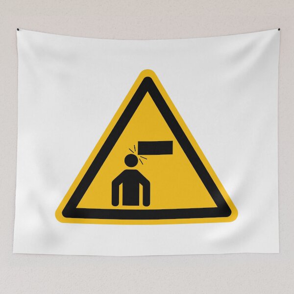 Item preview, Warning - Mind your head designed and sold by patsyrosedesign.