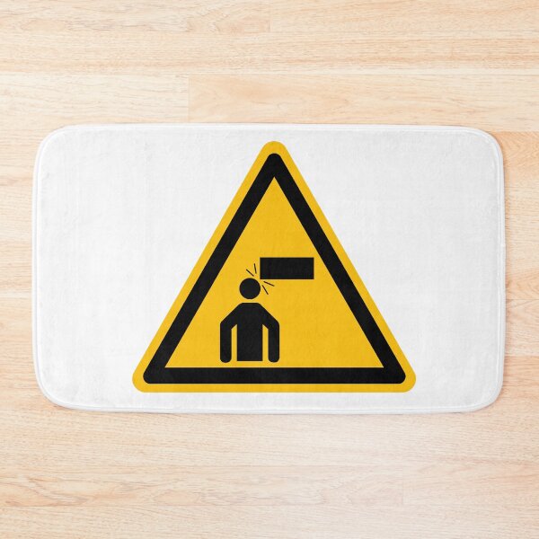 Item preview, Warning - Mind your head designed and sold by patsyrosedesign.