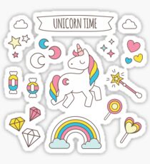 Unicorn Time Sticker