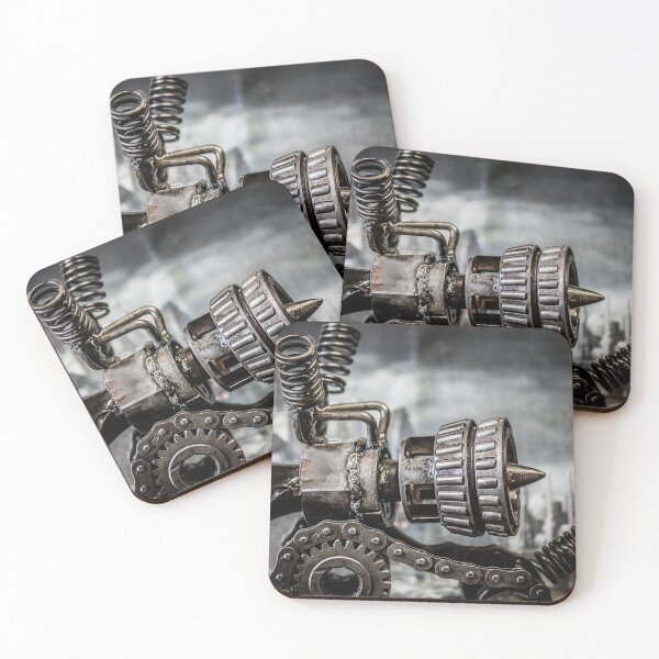 Item preview, Post Apocalyptic Metal Machinery  designed and sold by taspaul.