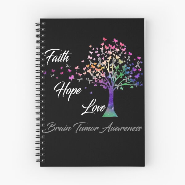 Item preview, Ribbon Tree Faith Hope Love Brain Tumor Awareness designed and sold by Tadmab.