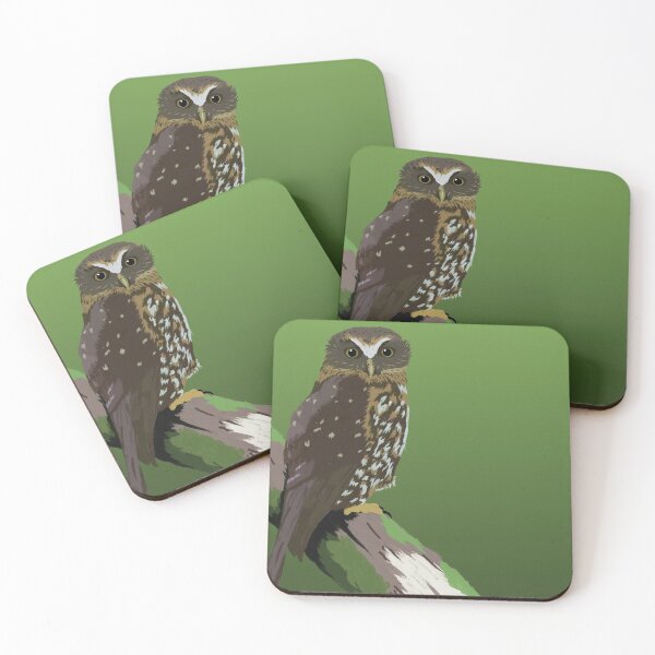 Item preview, Morepork Owl designed and sold by Hali Vanderburg.