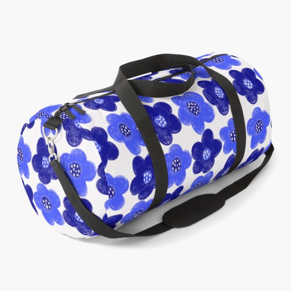 Item preview, Blue & blue flowers designed and sold by dddesignsnj.