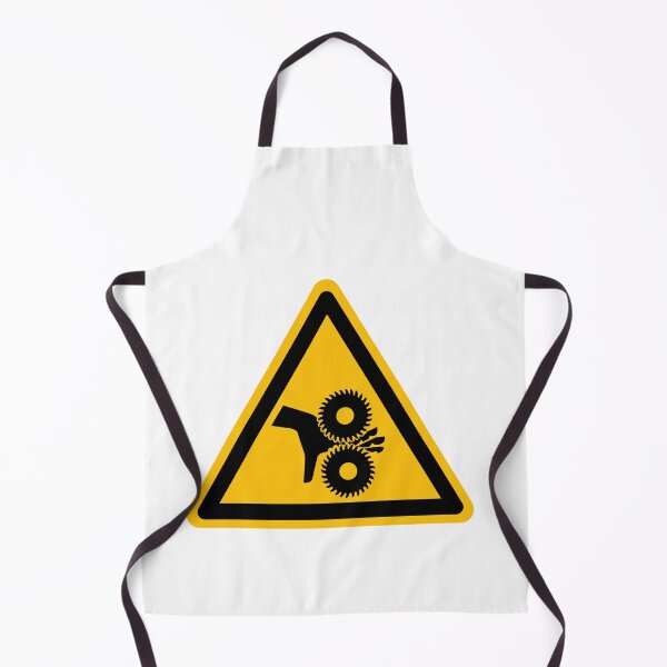 Item preview, Warning, Hand crushing Warning designed and sold by patsyrosedesign.