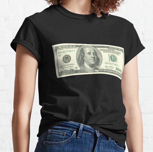 Money Money Money, One-hundred-dollar bills by Airam Classic T-Shirt