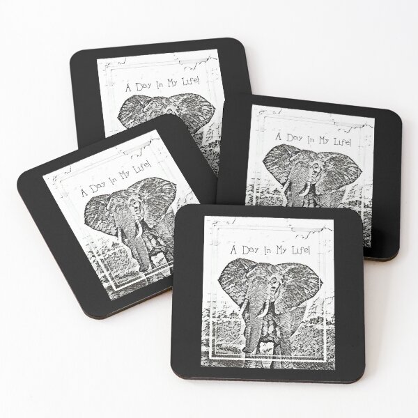 Item preview, 22 Special\"A DAY IN MY LIFE"!\ELEPHANT\ART WORK designed and sold by 22special.