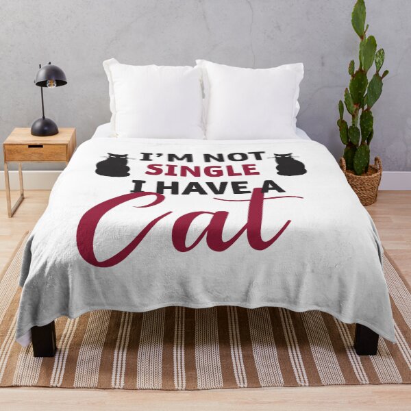 Item preview, i'm not single i have a cat designed and sold by Graceland Memphis.