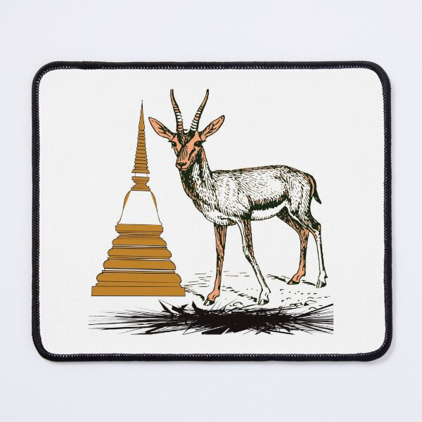 Item preview, Beautiful wild deer animal drawing designed and sold by Emoelsalhy76.