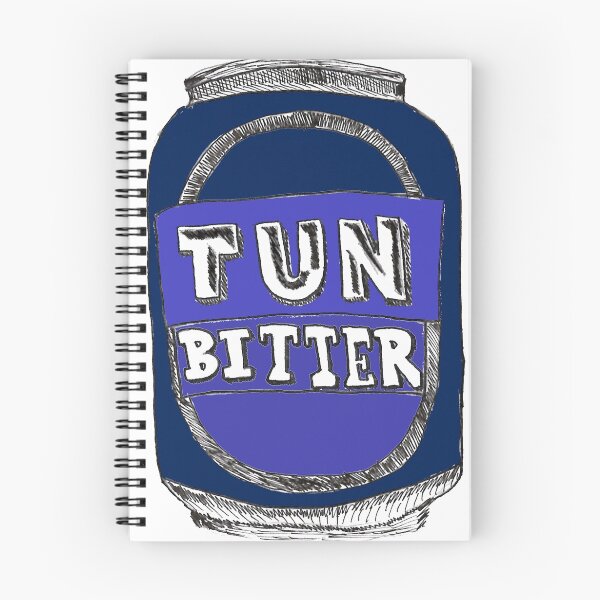 Item preview, Tun Bitter (Blue) designed and sold by hugotanna.