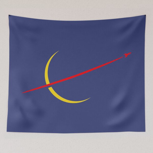 Item preview, Classic Vintage Space Logo - Color designed and sold by kuenzicreative.
