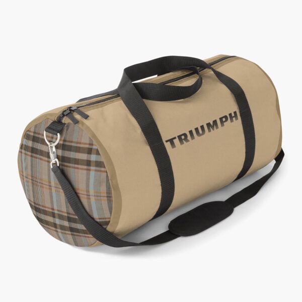 TRIUMPH TR8 Pharaoh Gold Bag with Navy Detail Duffle Bag