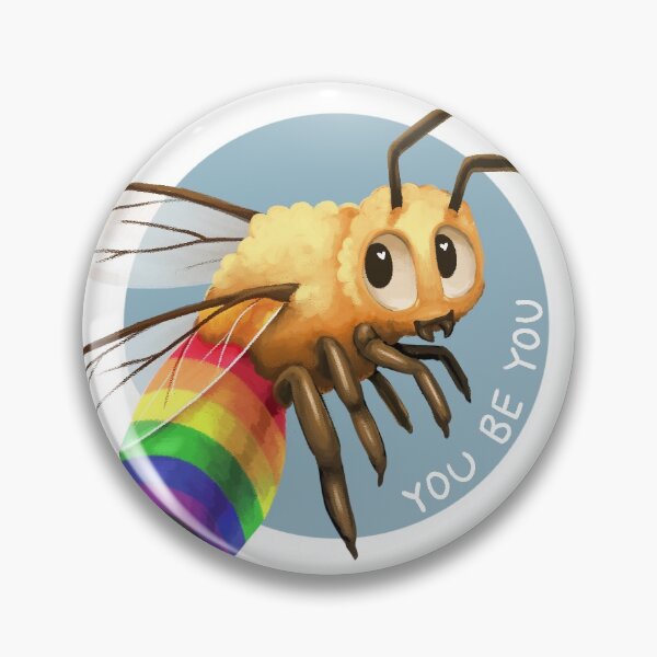 Item preview, Pride Bee designed and sold by scribblefoxx.