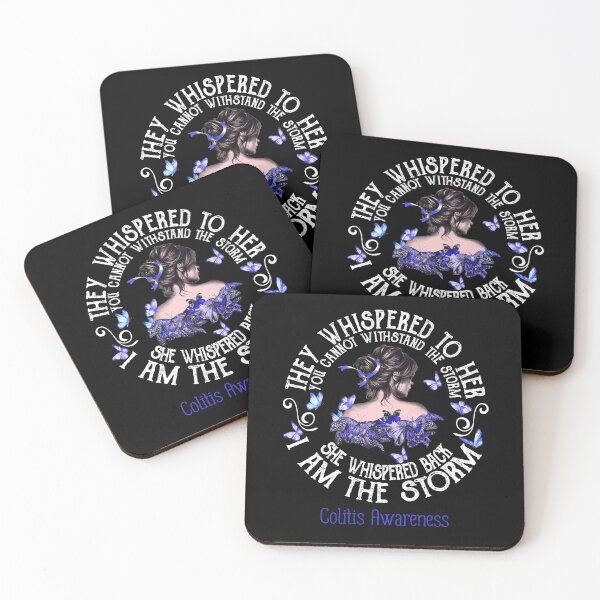 Item preview, Women Colitis Warrior I Am The Storm designed and sold by Grooffos.