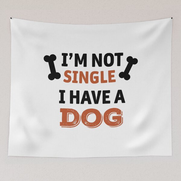Item preview, i'm not single i have a dog designed and sold by Graceland  Memphis.