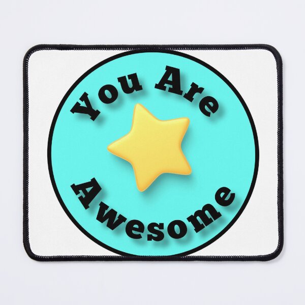 Item preview, You Are Awesome Pillow designed and sold by Deneese.