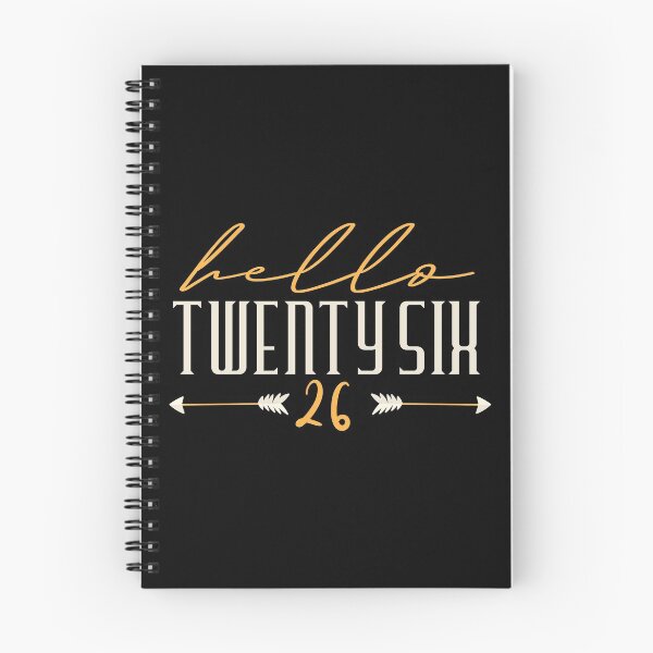 Item preview, Hello Twenty Six 26 . Hello 26 -26th Birthday designed and sold by YerrouDesing.