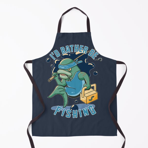 Item preview, I'd rather be fishing! designed and sold by GamerGeekMedia.
